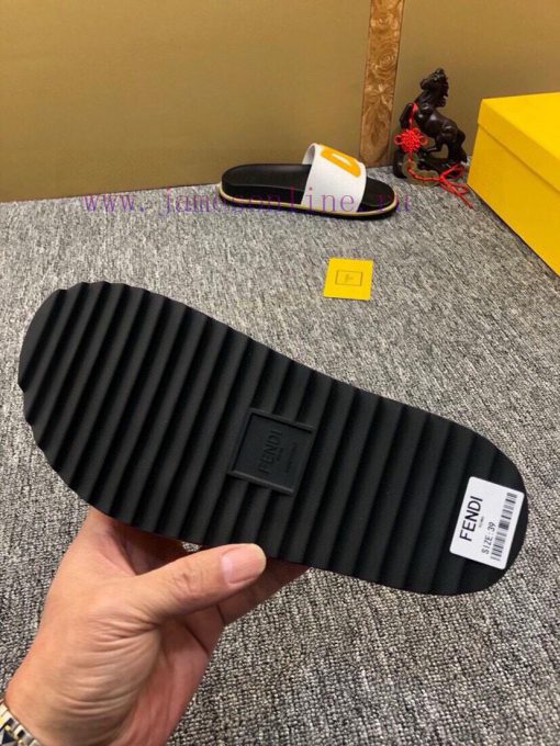 FENDI official website men's slippers and men's shoes are hot selling. The original version c55akjkc - Image 10