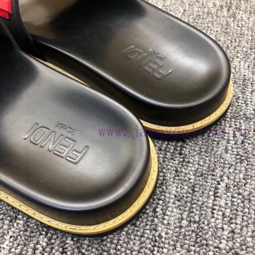 FENDI official website men's slippers and men's shoes are hot selling. The original version f3df2xk7 - Image 7