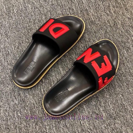 FENDI official website men's slippers and men's shoes are hot selling. The original version f3df2xk7 - Image 8
