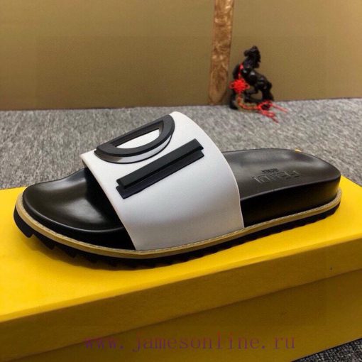FENDI official website men's slippers and men's shoes are hot selling. The original version sgzzv2x8 - Image 9