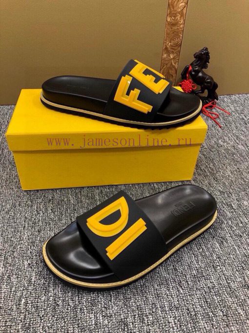 FENDI official website men's slippers and men's shoes are hot selling. The original version zielryhx - Image 4