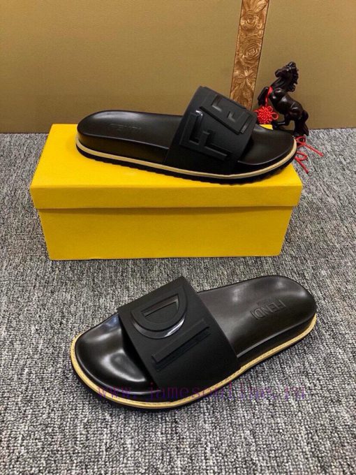 FENDI official website men's slippers and men's shoes are hot selling. The original version zkjb2nzz - Image 4