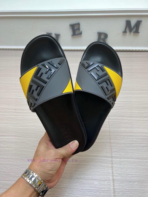 FENDI official website men's slippers and men's shoes are hot selling. The original version schhc0fq - Image 3