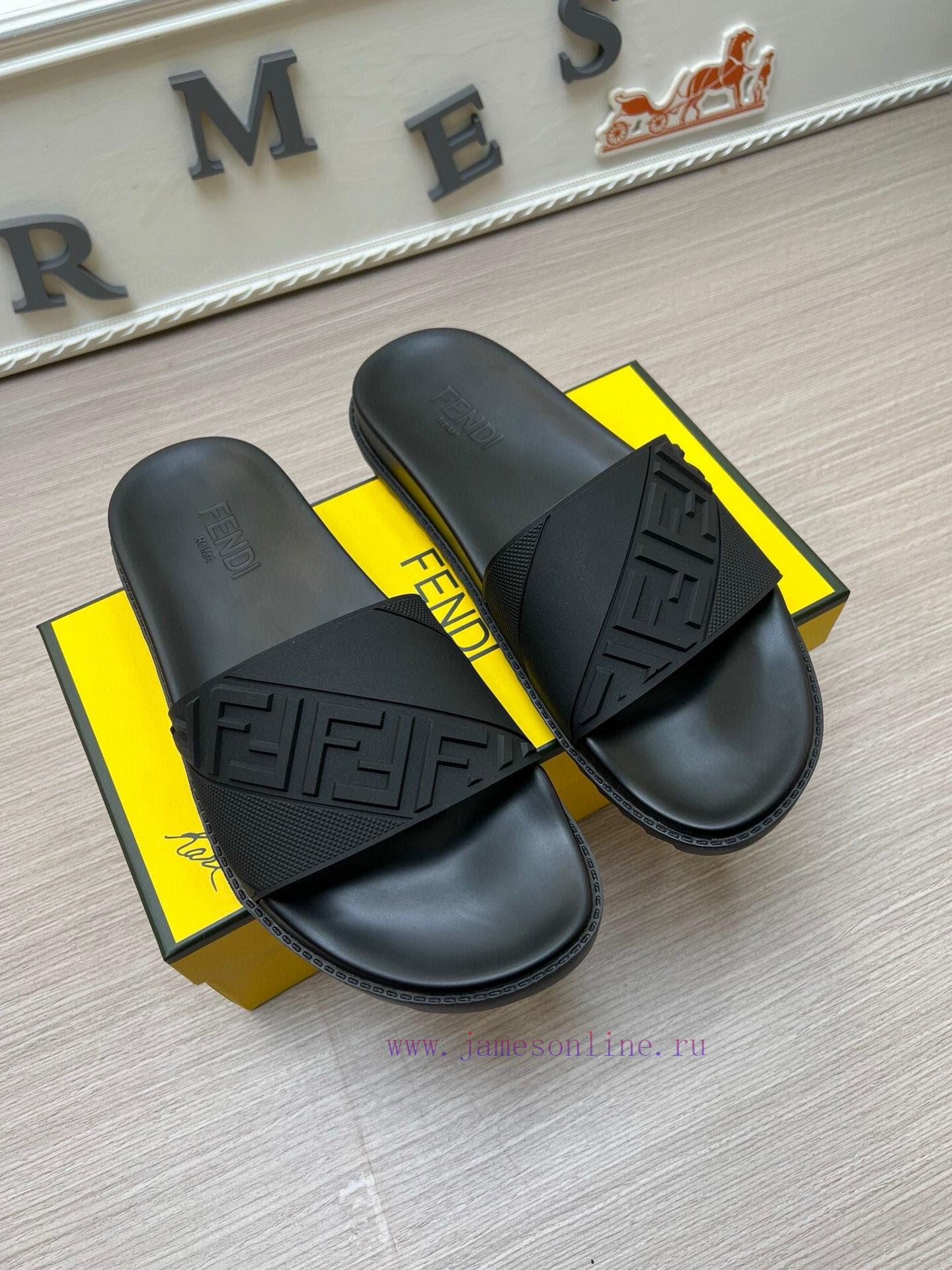 FENDI official website men's slippers and men's shoes are hot selling. The original version xttvmvu2 - Image 4