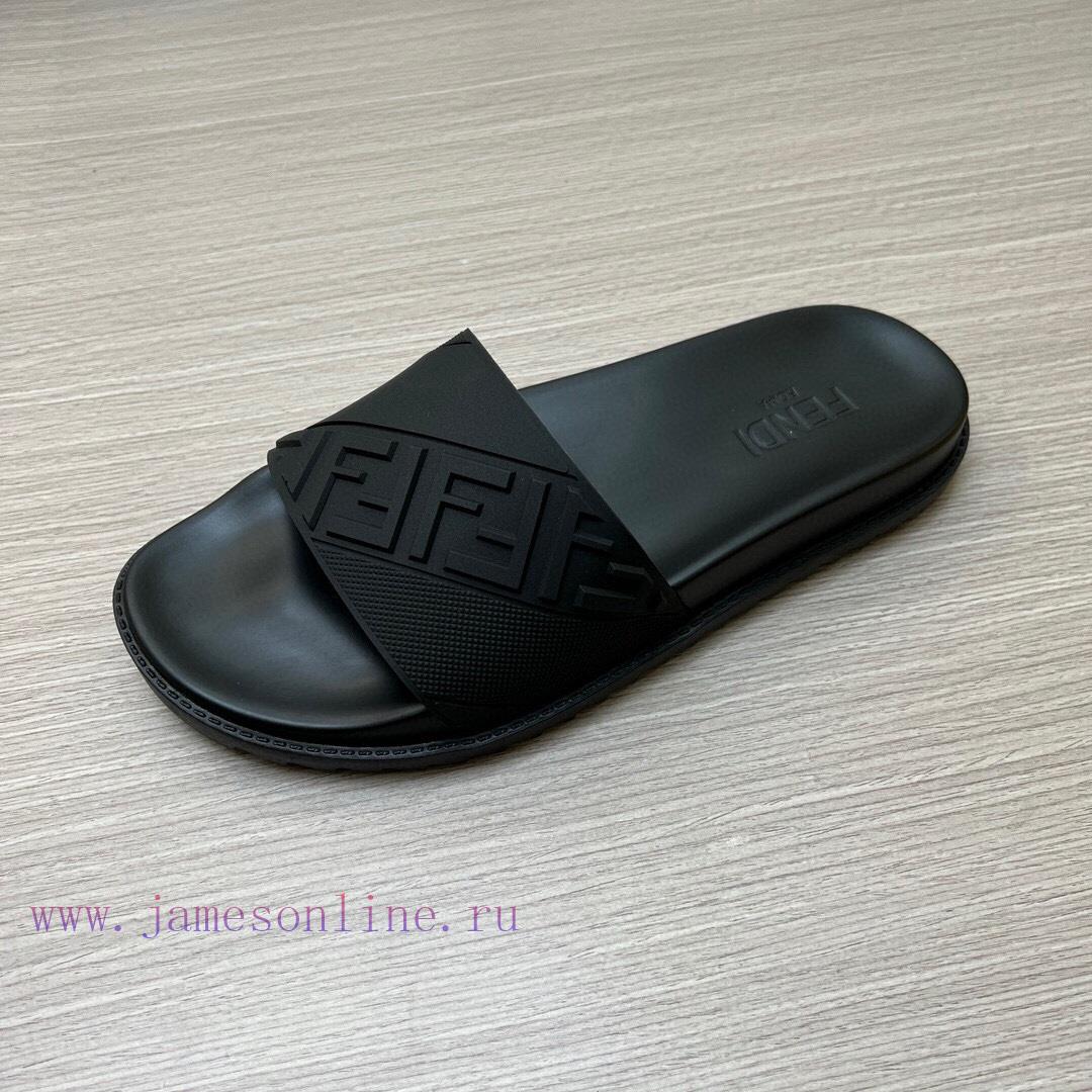 FENDI official website men's slippers and men's shoes are hot selling. The original version xttvmvu2 - Image 9
