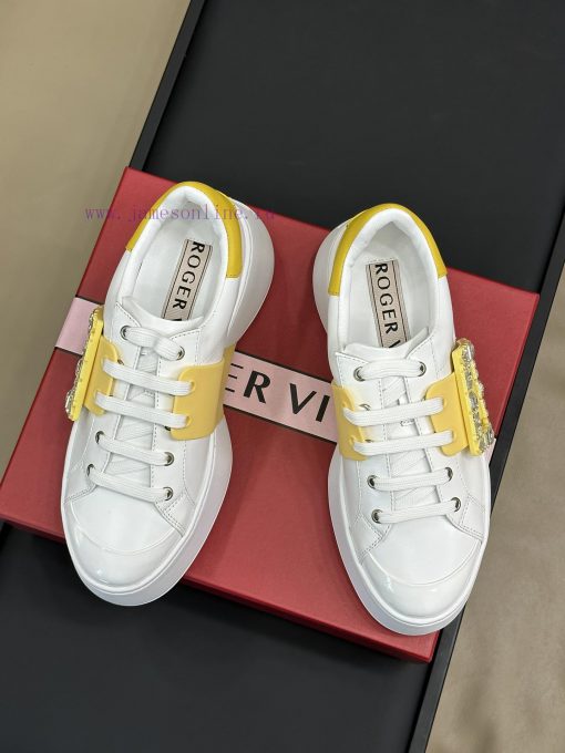 roger vivier ss24 new arrival-～The latest Viv's Skate diamond buckle thick soled casual shoe2vnmo3lu - Image 3
