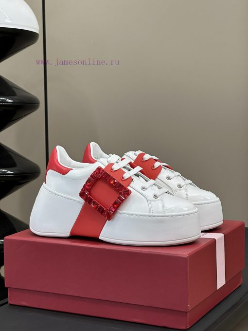 roger vivier ss24 new arrival-～The latest Viv's Skate diamond buckle thick soled casual shoeh9rrj2kn - Image 2