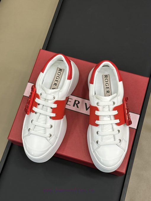 roger vivier ss24 new arrival-～The latest Viv's Skate diamond buckle thick soled casual shoeh9rrj2kn - Image 3