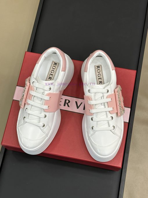 roger vivier ss24 new arrival-～The latest Viv's Skate diamond buckle thick soled casual shoecf7yv5pl - Image 3