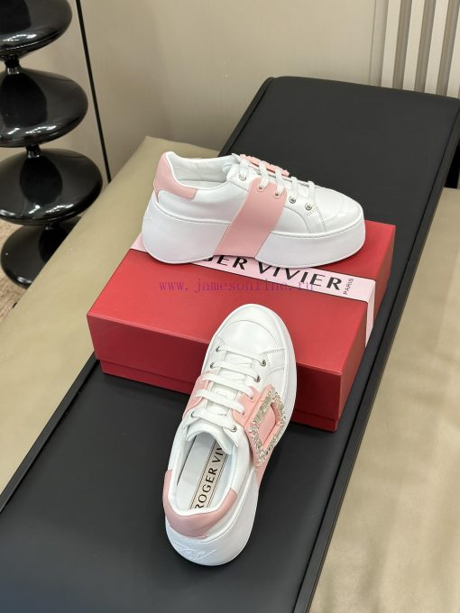 roger vivier ss24 new arrival-～The latest Viv's Skate diamond buckle thick soled casual shoecf7yv5pl - Image 6