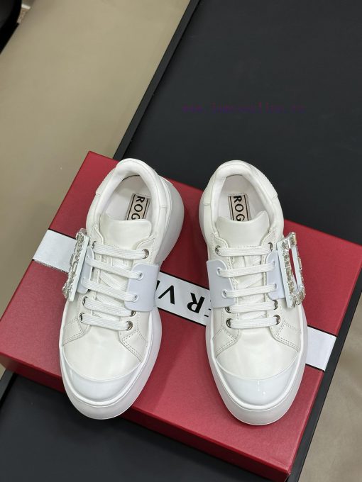 roger vivier ss24 new arrival-～The latest Viv's Skate diamond buckle thick soled casual shoe1uyre0k9 - Image 3