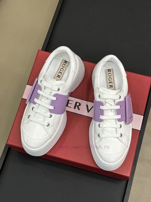 roger vivier ss24 new arrival-～The latest Viv's Skate diamond buckle thick soled casual shoezqy4ktfu - Image 3