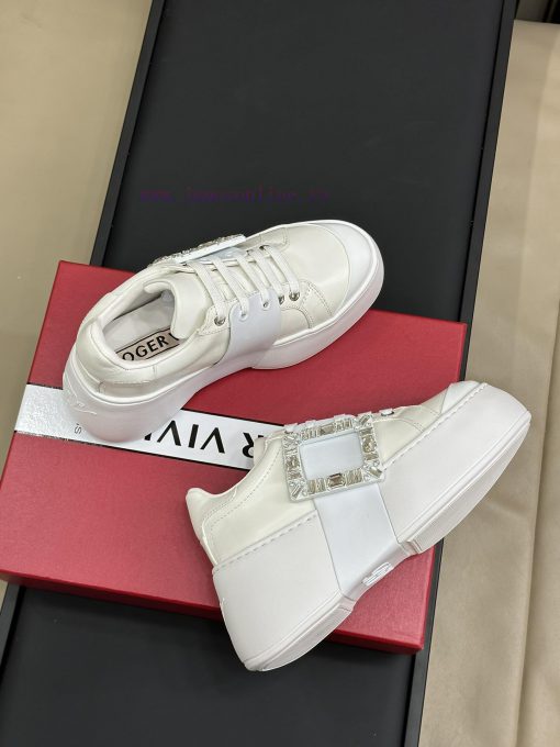roger vivier ss24 new arrival-～The latest Viv's Skate diamond buckle thick soled casual shoe1uyre0k9 - Image 5