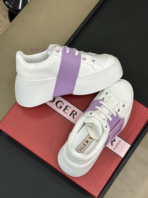 roger vivier ss24 new arrival-～The latest Viv's Skate diamond buckle thick soled casual shoezqy4ktfu - Image 4