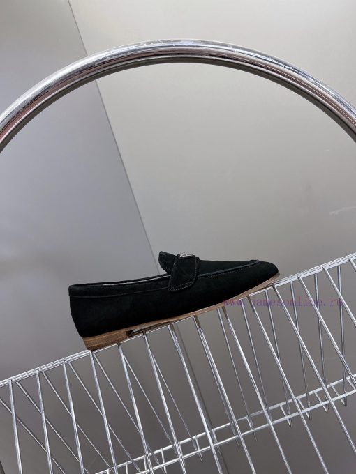 PRADA's new triangle logo fashion loafers - top-notch quality, super accurate style, retro fu8jccd2c - Image 6