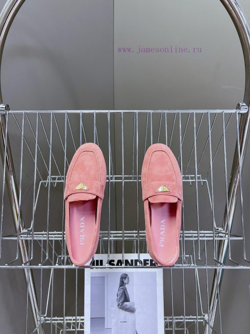 PRADA's new triangle logo fashion loafers - top-notch quality, super accurate style, retro fxayjfqgy - Image 7