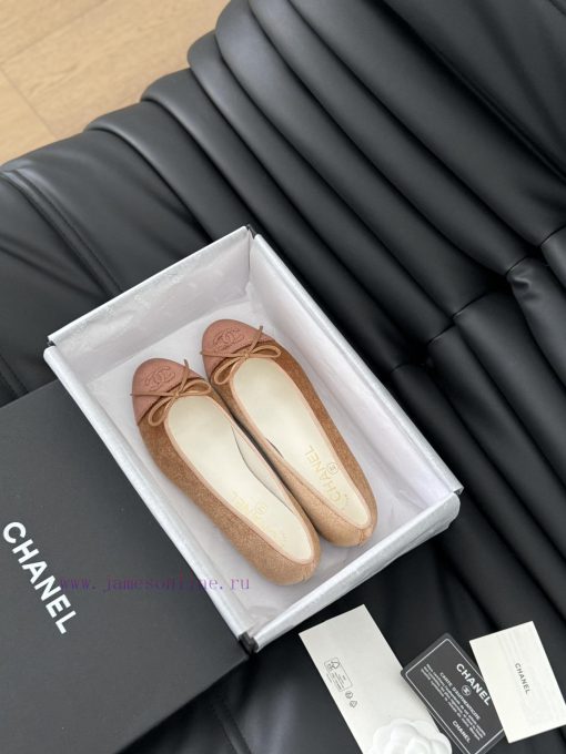 New layoutChanel new color ballet shoesThe classic in the original 11 replica classic is per2an9s1or - Image 2