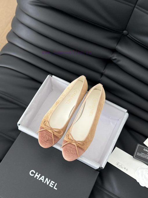 New layoutChanel new color ballet shoesThe classic in the original 11 replica classic is per2an9s1or - Image 3
