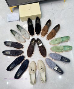 BrunelloCucinelli 🦁 Top Four Seasons Classic Le Fu ShoesPrecious imported cashmere fabric,Cokd8vbr7h
