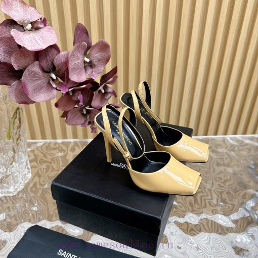 New YSL Saint Laurent - SS2024 Summer Fish Mouth High Heels New Fashion High Heels Sandals——mmhd1pv9 - Image 4