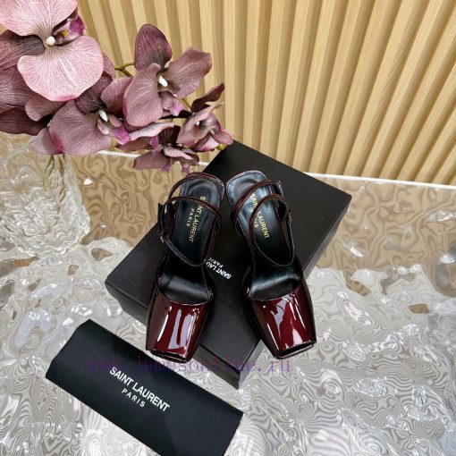 New YSL Saint Laurent - SS2024 Summer Fish Mouth High Heels New Fashion High Heels Sandals——g2k37quh - Image 4