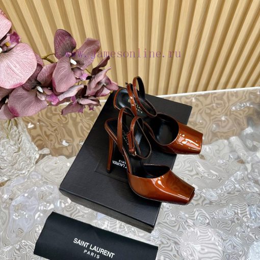 New YSL Saint Laurent - SS2024 Summer Fish Mouth High Heels New Fashion High Heels Sandals——0ilcojif