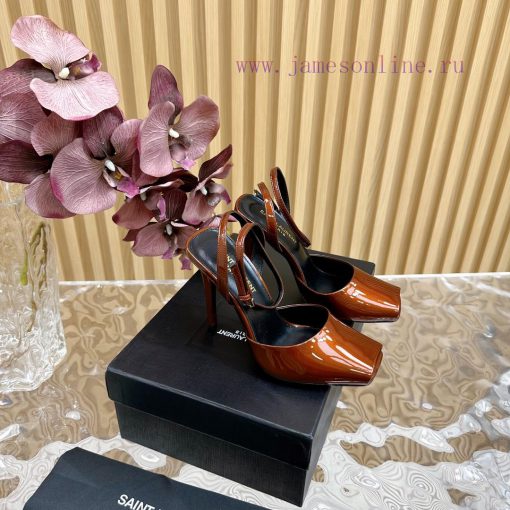 New YSL Saint Laurent - SS2024 Summer Fish Mouth High Heels New Fashion High Heels Sandals——0ilcojif - Image 3