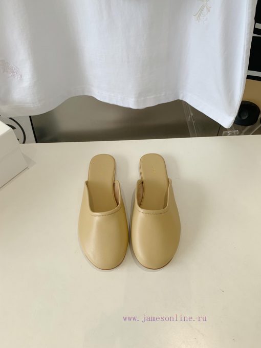 The Row Super Soft Sheepskin Half Slippers with 10000 RecommendationsThe texture that can bebuhnal7t - Image 2