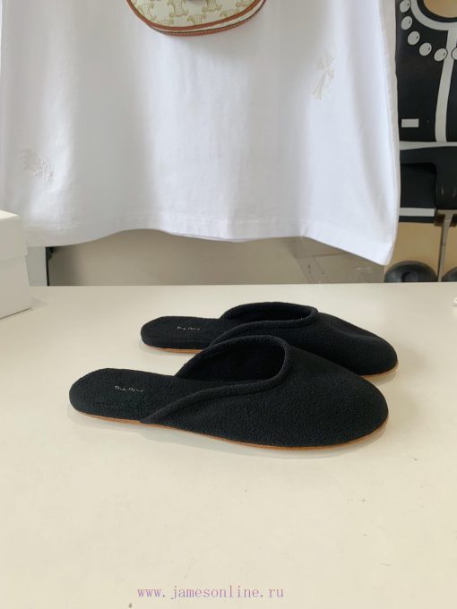 The Row Super Soft Sheepskin Half Slippers with 10000 RecommendationsThe texture that can bepy4iot1p - Image 5