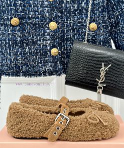 Celine 24S Classic Mary Jane Fury ShoesMao Mao shoes that can be worn in summer apply for co0s117lzz