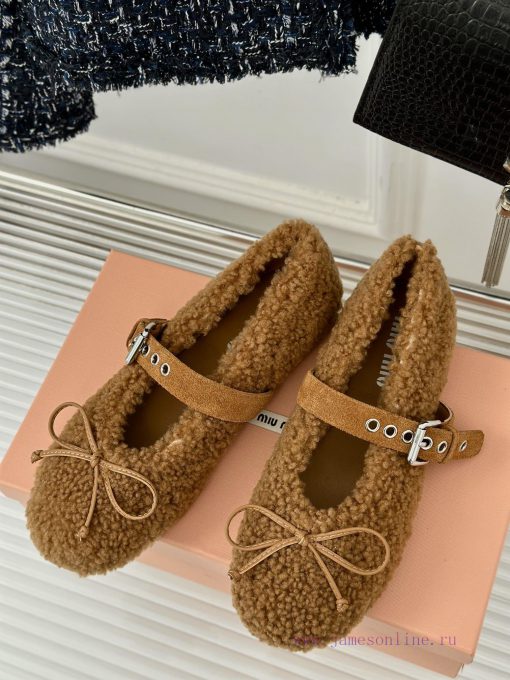 Celine 24S Classic Mary Jane Fury ShoesMao Mao shoes that can be worn in summer apply for co0s117lzz - Image 3