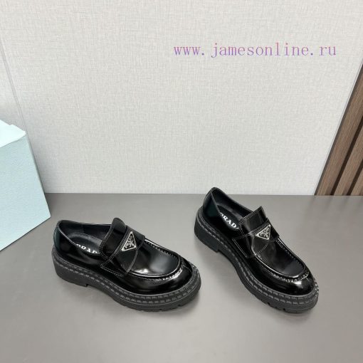 Top tierPrada A~2024 Spring/Summer Purchasing Grade Classic Thick Bottom Casual 'Round Head 9fiem4ks - Image 3