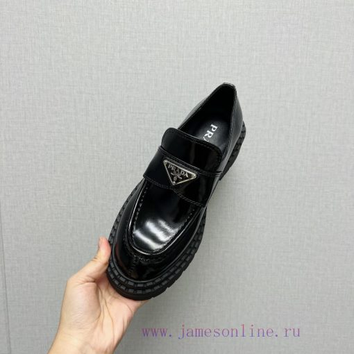 Top tierPrada A~2024 Spring/Summer Purchasing Grade Classic Thick Bottom Casual 'Round Head 9fiem4ks - Image 7