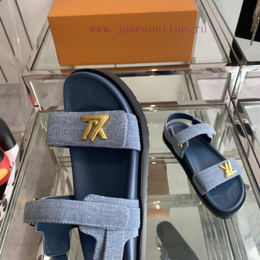 Top LV 2024 Spring/Summer New Collection focuses on beach sandals, hard goods, new purchasinqrj25xjw - Image 6