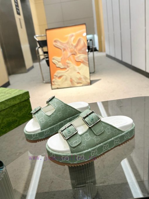 Full year shipment, Gucci's latest limited edition thick soled slippers of top quality are ag6nxctma