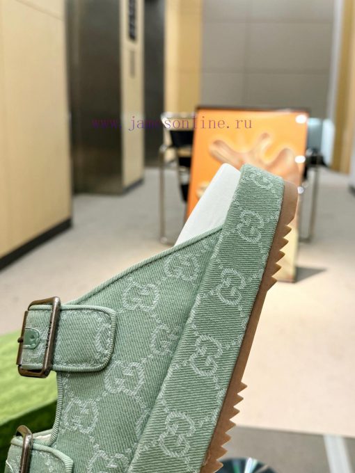 Full year shipment, Gucci's latest limited edition thick soled slippers of top quality are ag6nxctma - Image 5