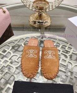 CELINE 2024 new Arc de Triomphe slippersMinimally designed with slim legs, whether worn alonvjt4weu5