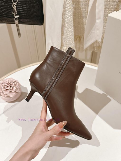 . The classic inspiration of the highest quality Brunello Cucinelli short boots in the markemndkw69q - Image 7
