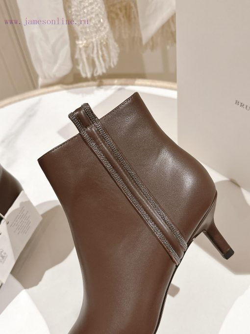 . The classic inspiration of the highest quality Brunello Cucinelli short boots in the markemndkw69q - Image 9