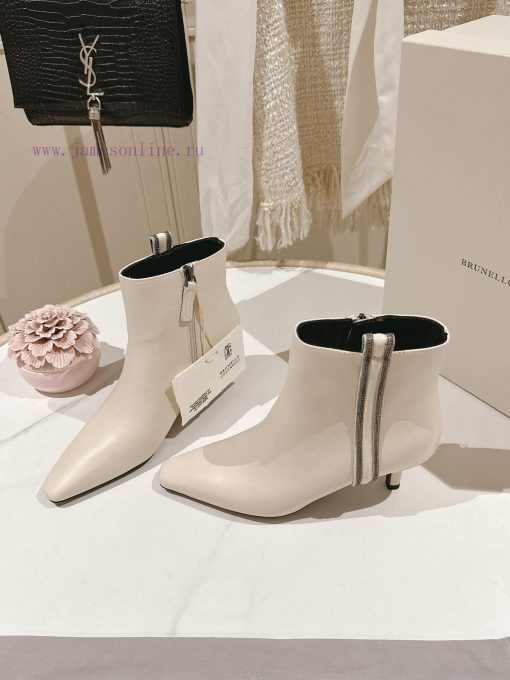 . The classic inspiration of the highest quality Brunello Cucinelli short boots in the markehq2zka3j - Image 3
