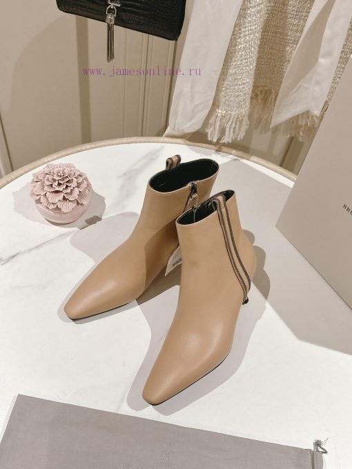 . The classic inspiration of the highest quality Brunello Cucinelli short boots in the markebvb65gcy - Image 5