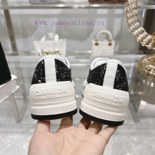DIOR New Edition - Embroidered Canvas Flat Casual ShoesFull cotton double-sided 3D 5D embroi0edmh9qm - Image 10