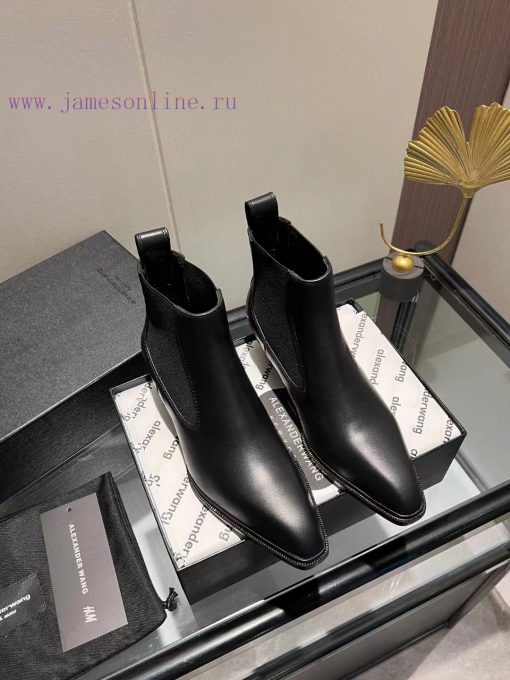 Alexander Wang's 2024 New High Heels for Women's Luxury Goods Original Edition 11 MaterialWe032eiy16