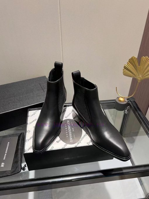 Alexander Wang's 2024 New High Heels for Women's Luxury Goods Original Edition 11 MaterialWe032eiy16 - Image 4