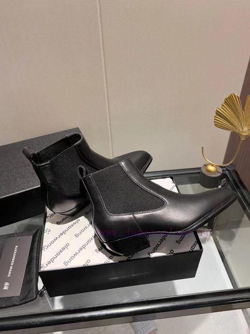 Alexander Wang's 2024 New High Heels for Women's Luxury Goods Original Edition 11 MaterialWe032eiy16 - Image 6