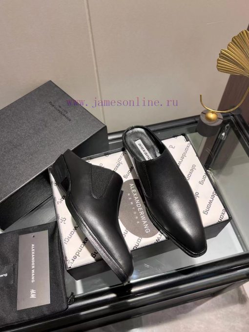 Alexander Wang 2024 new Alexander Wang high heels women's luxury original 11 materialsWell p895730p9