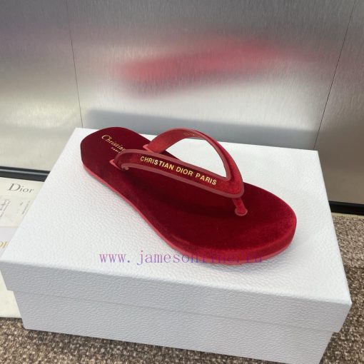 Dior DIOR 2024 Spring/Summer Fashion Show New High End Sea Series Women's Shoes CD Letter Lo6l26oq97 - Image 7