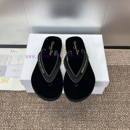 Dior DIOR 2024 Spring/Summer Fashion Show New High End Sea Series Women's Shoes CD Letter Loyzi8orgo - Image 2