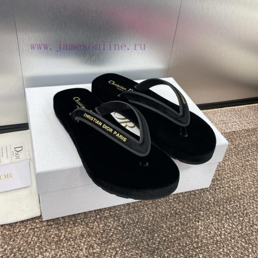 Dior DIOR 2024 Spring/Summer Fashion Show New High End Sea Series Women's Shoes CD Letter Loyzi8orgo - Image 4