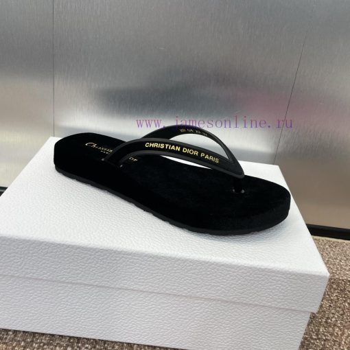 Dior DIOR 2024 Spring/Summer Fashion Show New High End Sea Series Women's Shoes CD Letter Loyzi8orgo - Image 6
